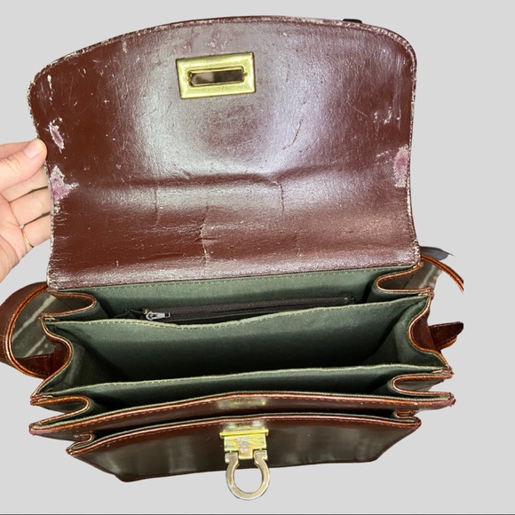 Vintage leather bag - Picture 3 of 3